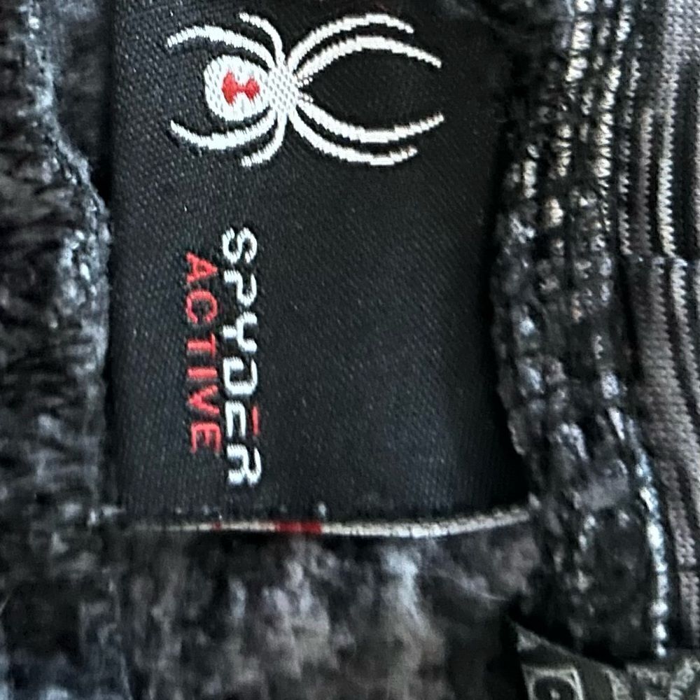 Spyder Gray Black Drawstring Joggers Size Medium - Picture 5 of 11